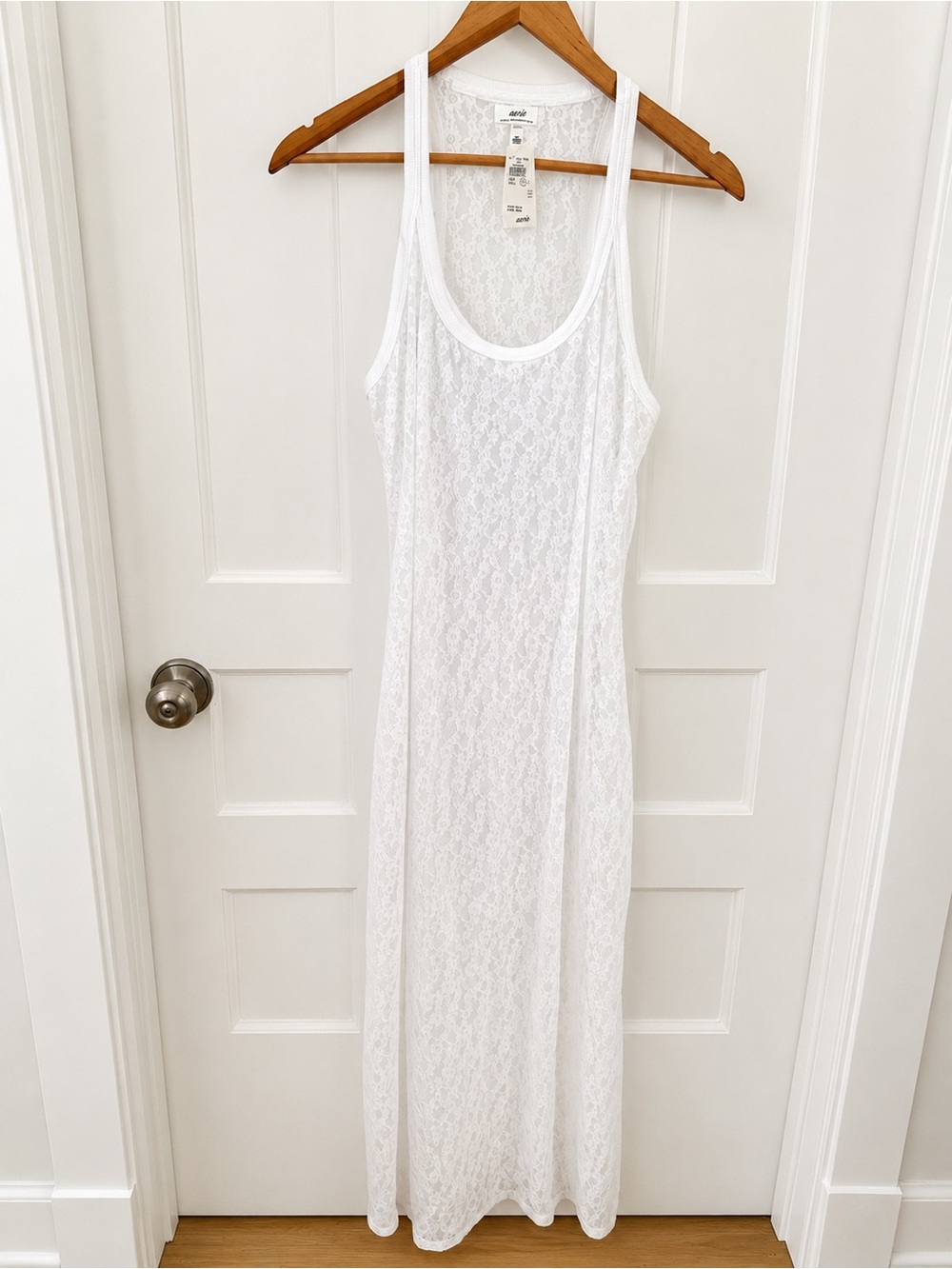 aerie White Lace dress NWT